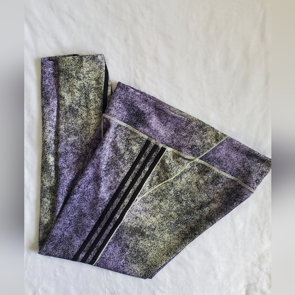 Adidas climalite 3 stripe‎  Sporty Active leggings Size XL - Picture 7 of 10